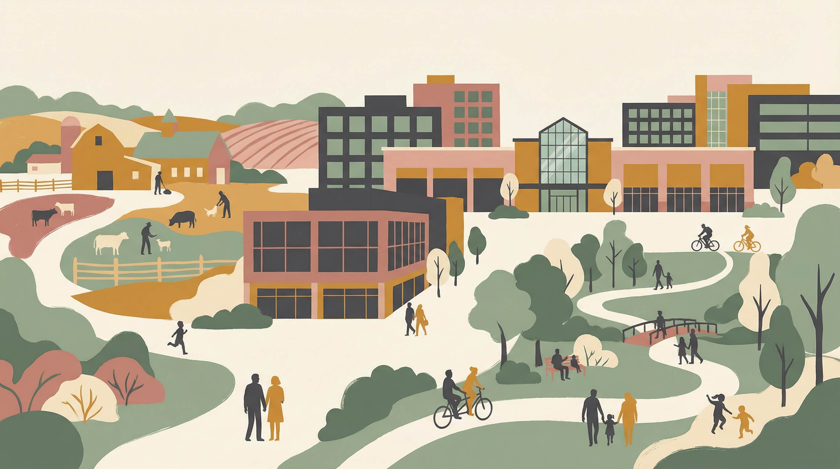 Sterling, Virginia neighborhood illustration